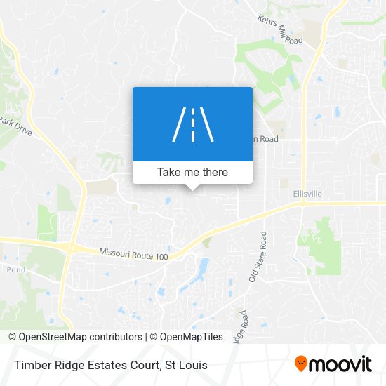 Mapa de Timber Ridge Estates Court