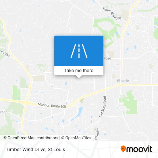 Mapa de Timber Wind Drive