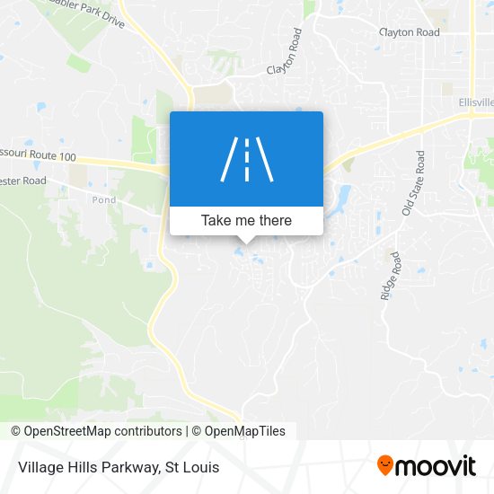 Mapa de Village Hills Parkway