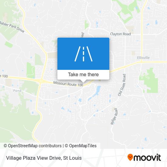 Village Plaza View Drive map