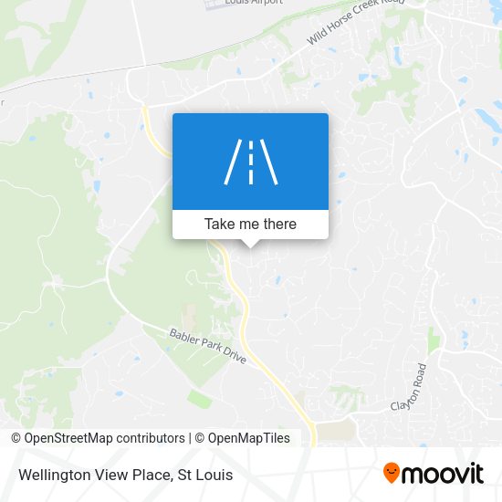 Wellington View Place map