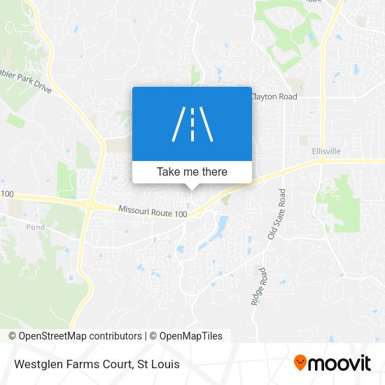 Mapa de Westglen Farms Court