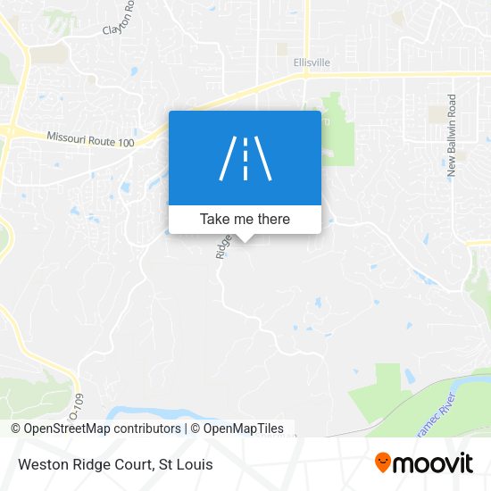 Weston Ridge Court map