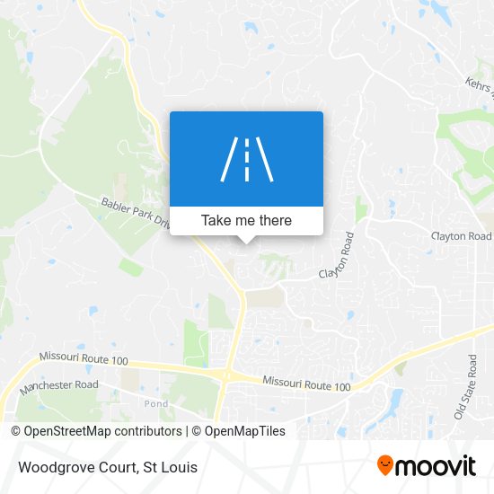 Mapa de Woodgrove Court