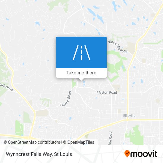 Mapa de Wynncrest Falls Way