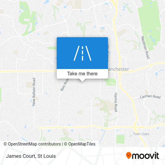 Mapa de James Court