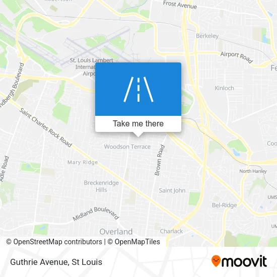 Guthrie Avenue map