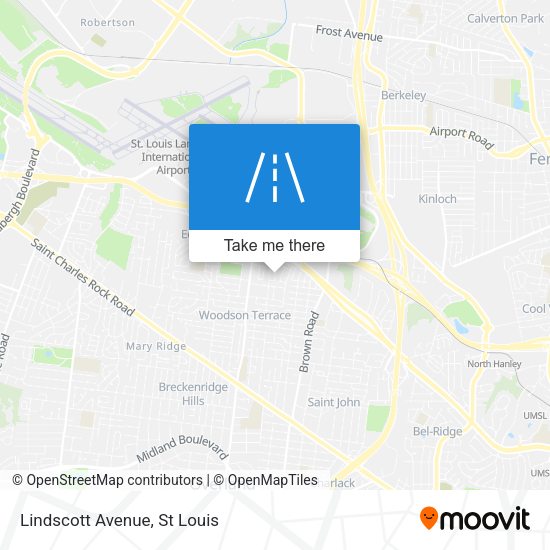 Mapa de Lindscott Avenue
