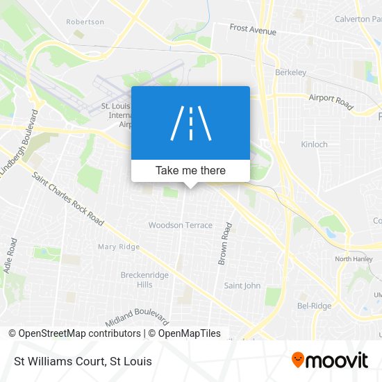 Mapa de St Williams Court