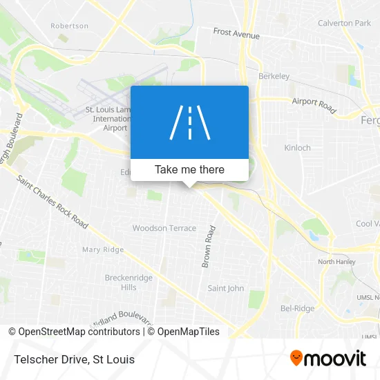 Mapa de Telscher Drive
