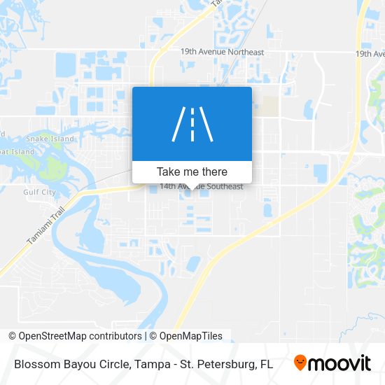 Blossom Bayou Circle map