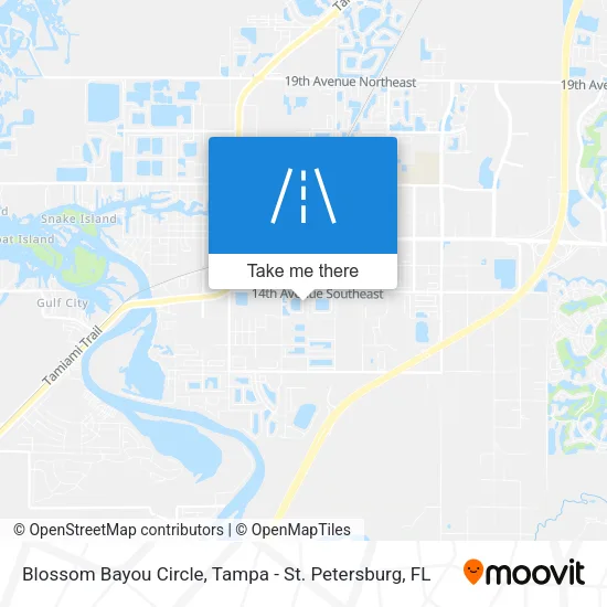 Blossom Bayou Circle map