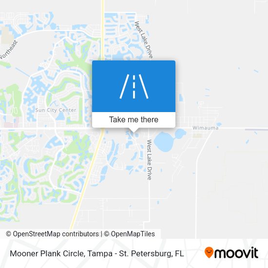 Mooner Plank Circle map