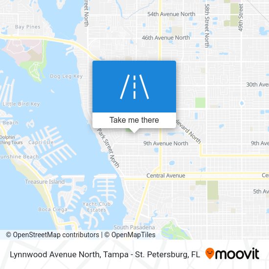 Lynnwood Avenue North map