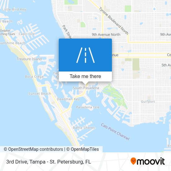 3rd Drive map