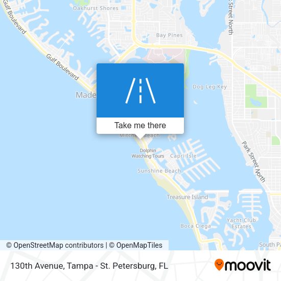 130th Avenue map