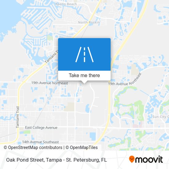 Mapa de Oak Pond Street