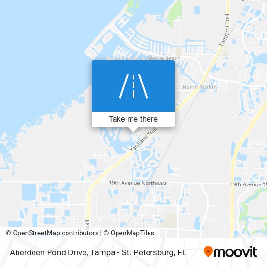Mapa de Aberdeen Pond Drive