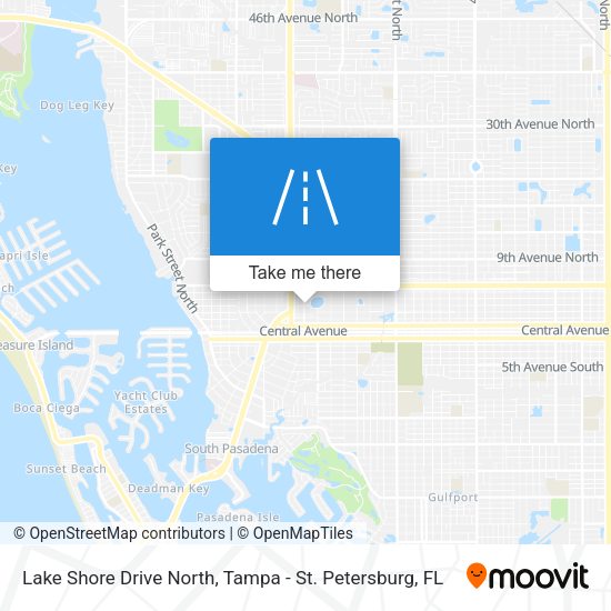 Mapa de Lake Shore Drive North