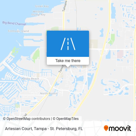 Artesian Court map