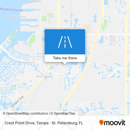 Mapa de Crest Point Drive