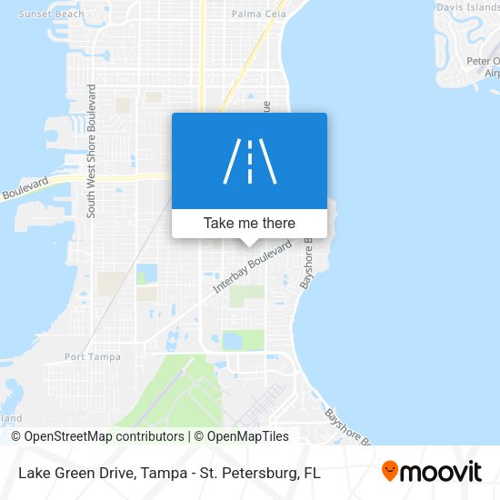 Mapa de Lake Green Drive