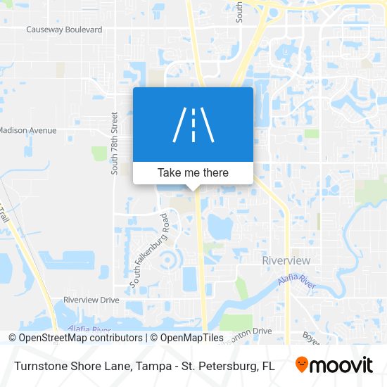 Mapa de Turnstone Shore Lane