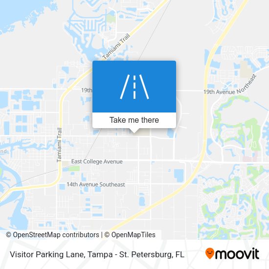 Mapa de Visitor Parking Lane