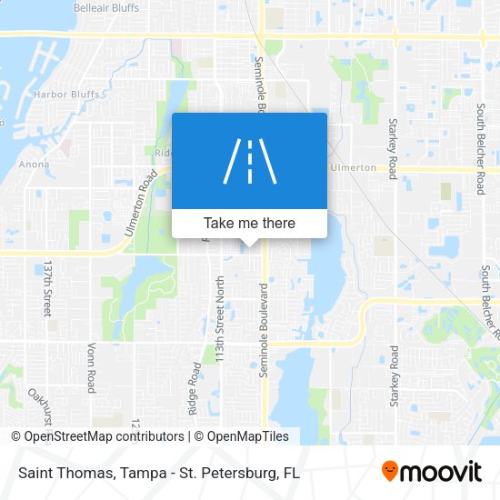 Mapa de Saint Thomas