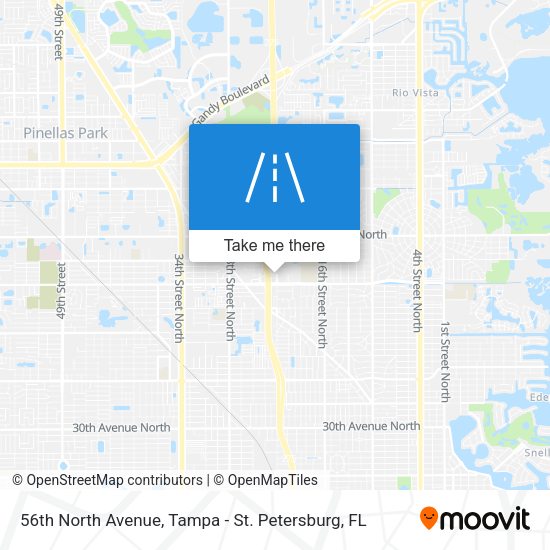 Mapa de 56th North Avenue