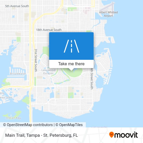 Main Trail map