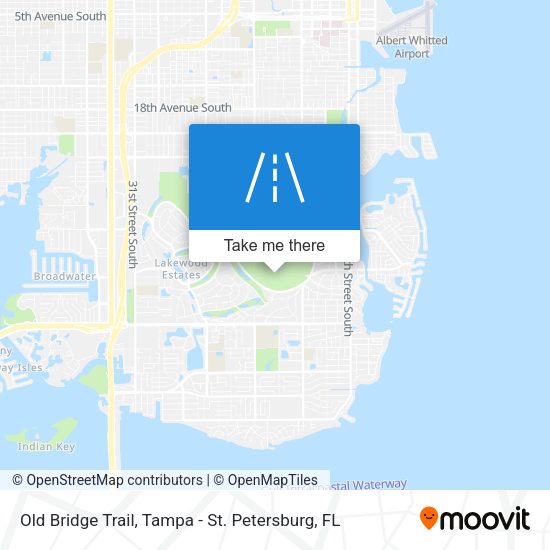 Old Bridge Trail map
