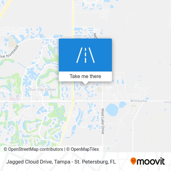 Mapa de Jagged Cloud Drive