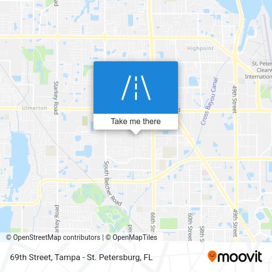 Mapa de 69th Street