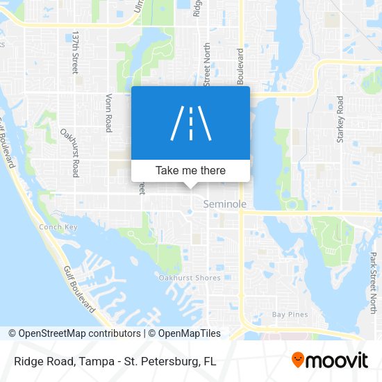 Ridge Road map