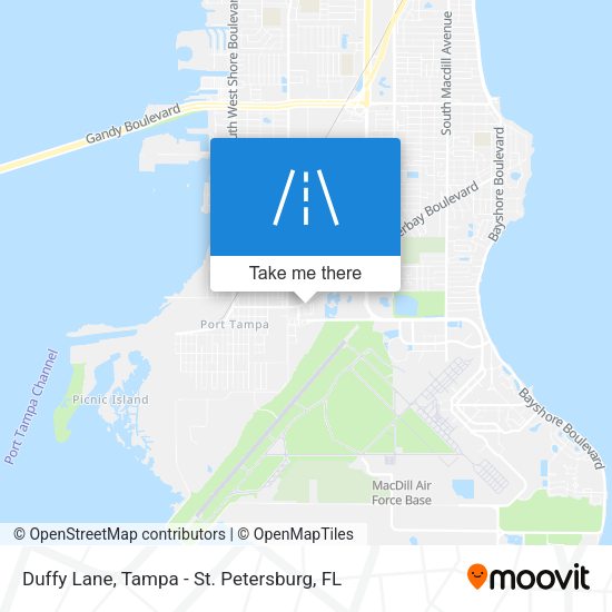Duffy Lane map