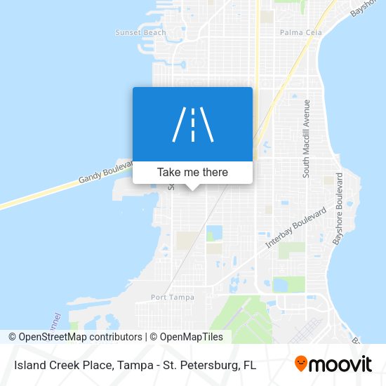 Island Creek Place map