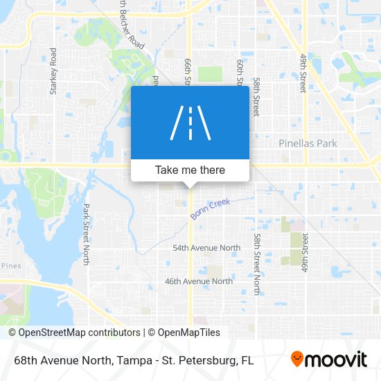 Mapa de 68th Avenue North