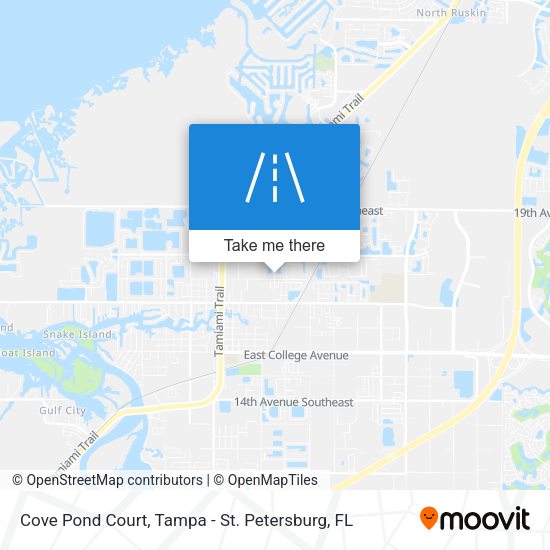 Cove Pond Court map