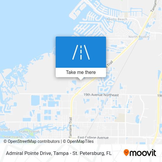 Mapa de Admiral Pointe Drive