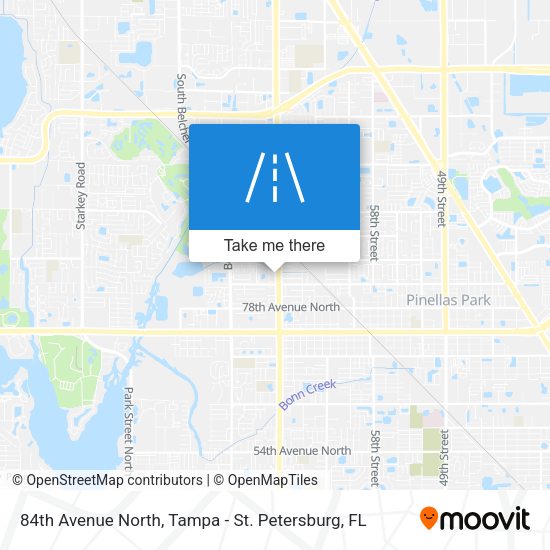 Mapa de 84th Avenue North