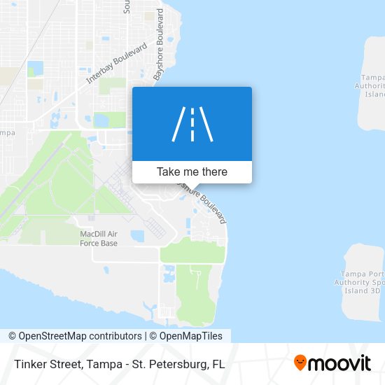 Mapa de Tinker Street