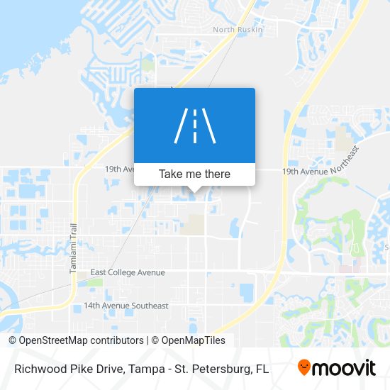 Richwood Pike Drive map
