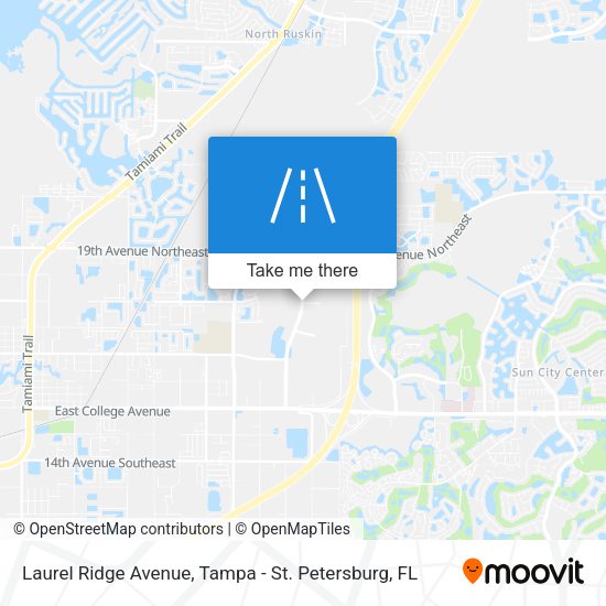 Laurel Ridge Avenue map