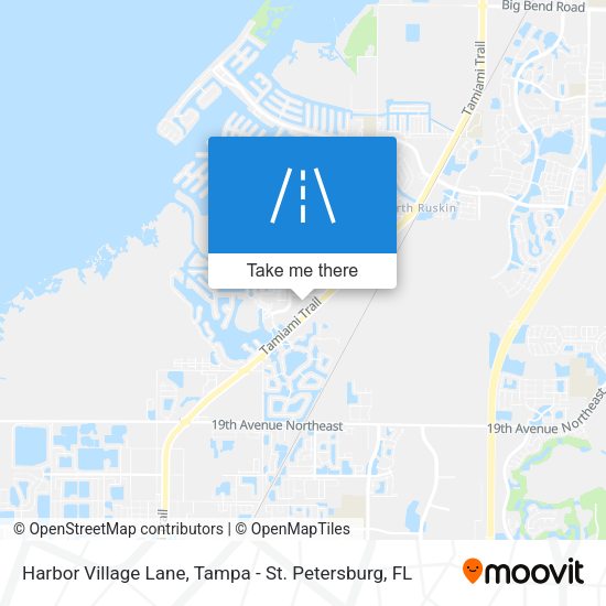 Mapa de Harbor Village Lane