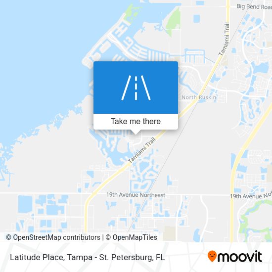 Latitude Place map