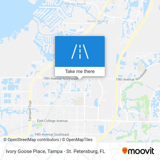 Mapa de Ivory Goose Place