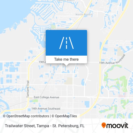 Trailwater Street map