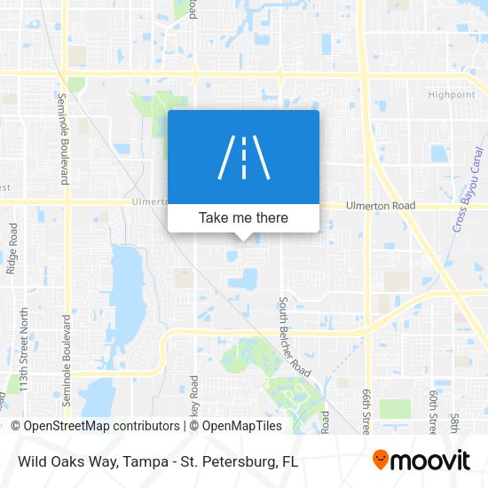 Mapa de Wild Oaks Way