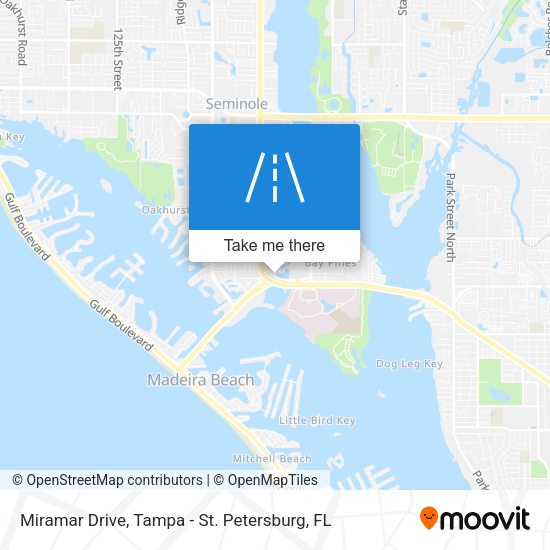 Miramar Drive map